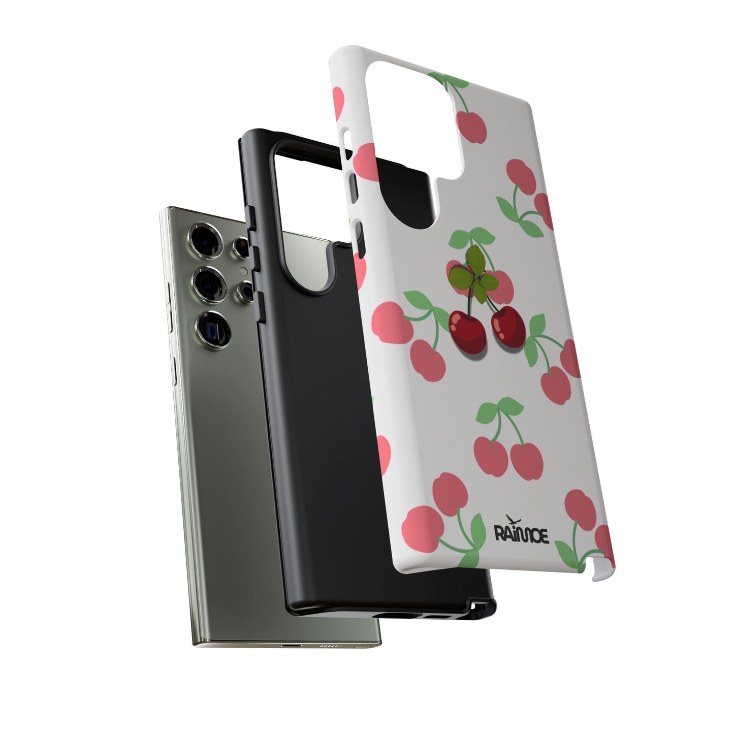 Funda resistente Red Cherry para Samsung Galaxy (mate)