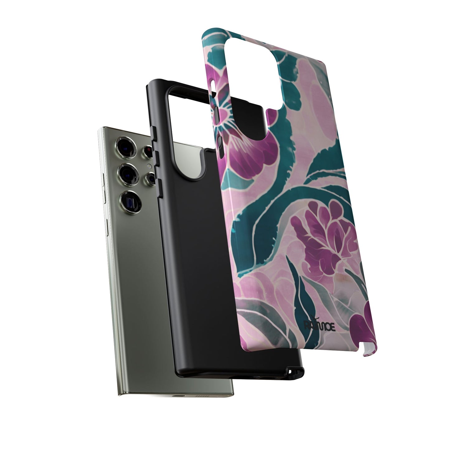 パープルビューティー - Samsung Galaxy タフケース (光沢)