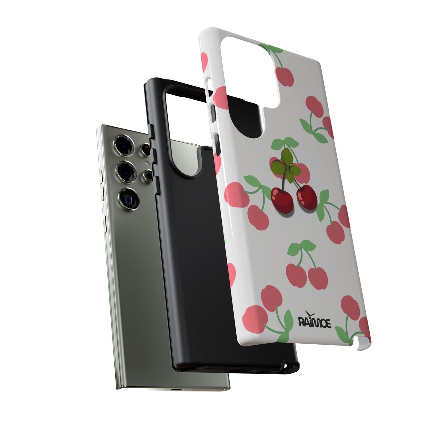 Funda resistente Red Cherry para Samsung Galaxy (brillante)