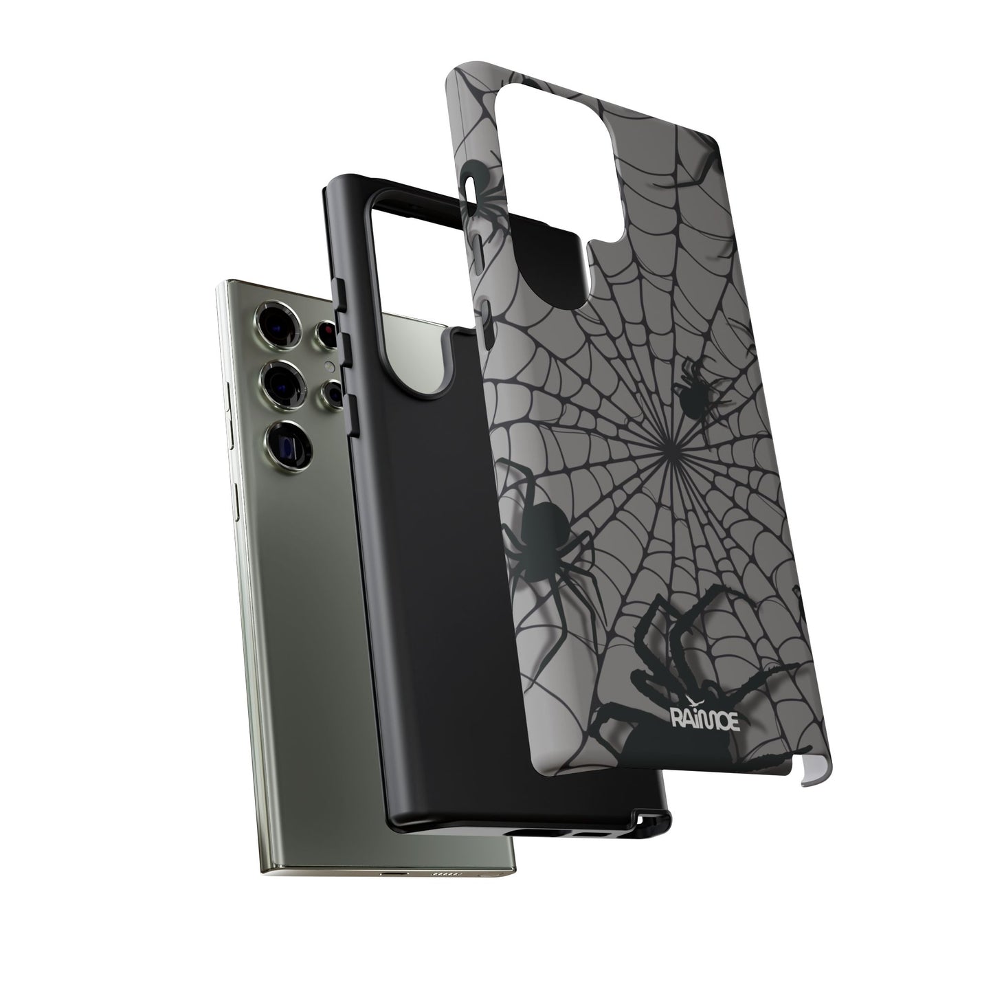 Telaraña - Funda resistente mate para Samsung Galaxy