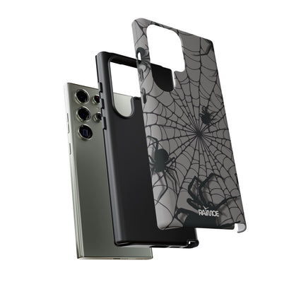 Telaraña - Funda resistente mate para Samsung Galaxy
