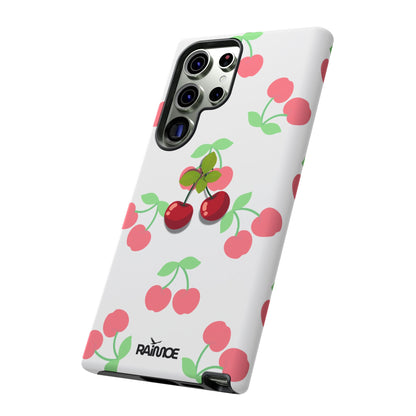 Funda resistente Red Cherry para Samsung Galaxy (mate)