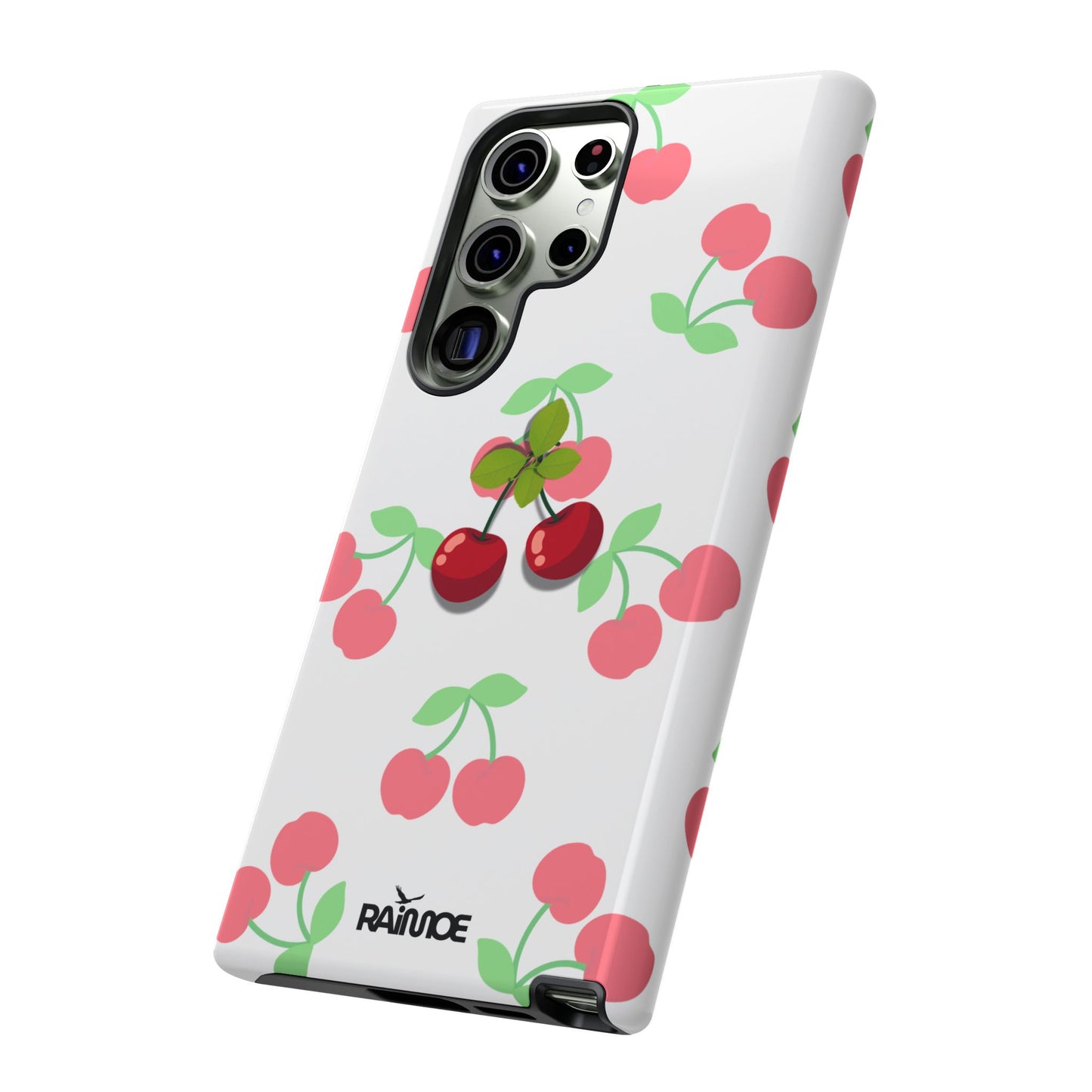 Funda resistente Red Cherry para Samsung Galaxy (brillante)