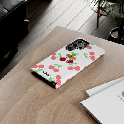 Funda resistente Red Cherry para Samsung Galaxy (mate)
