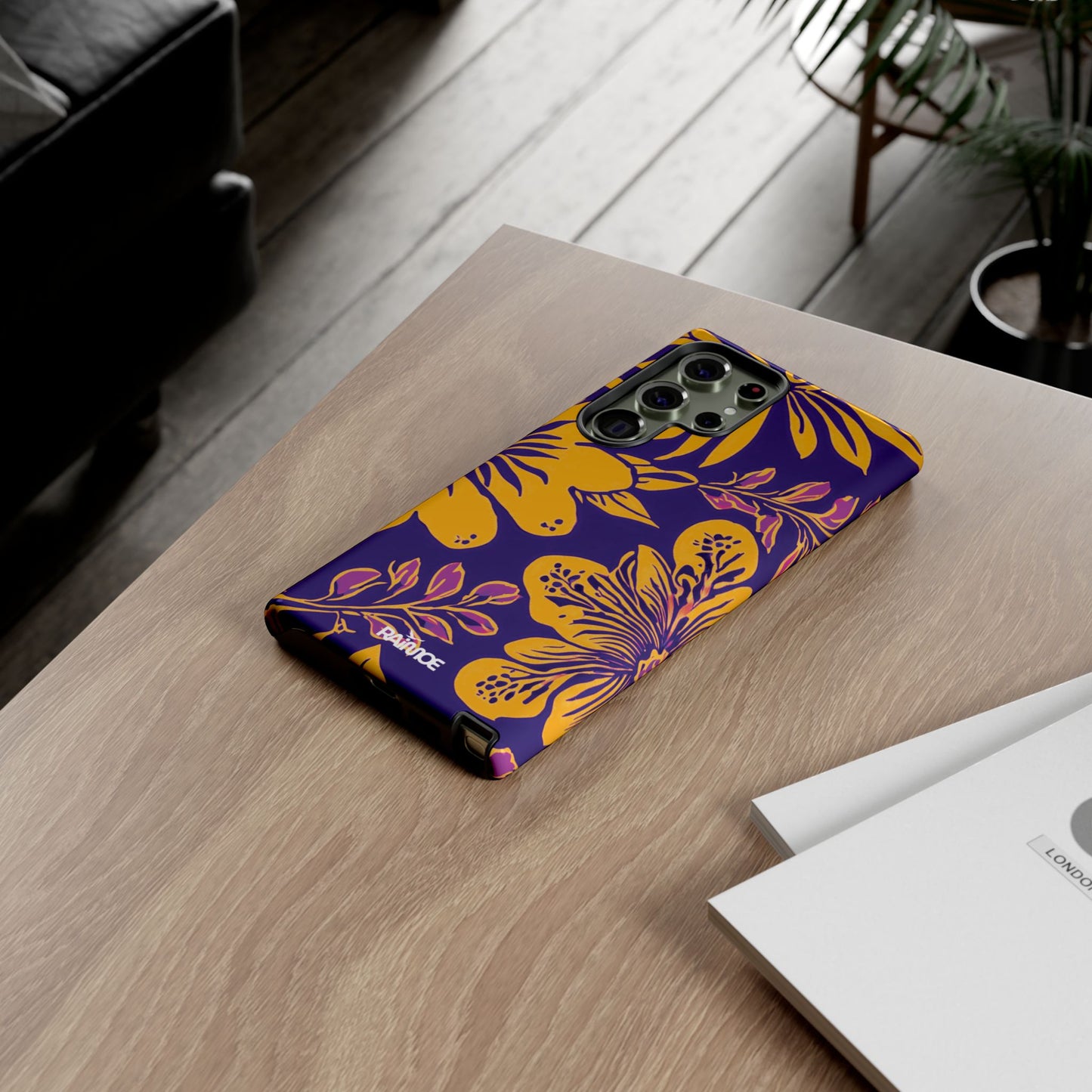 Belleza del Atardecer - Funda Resistente para Samsung Galaxy (Brillante)