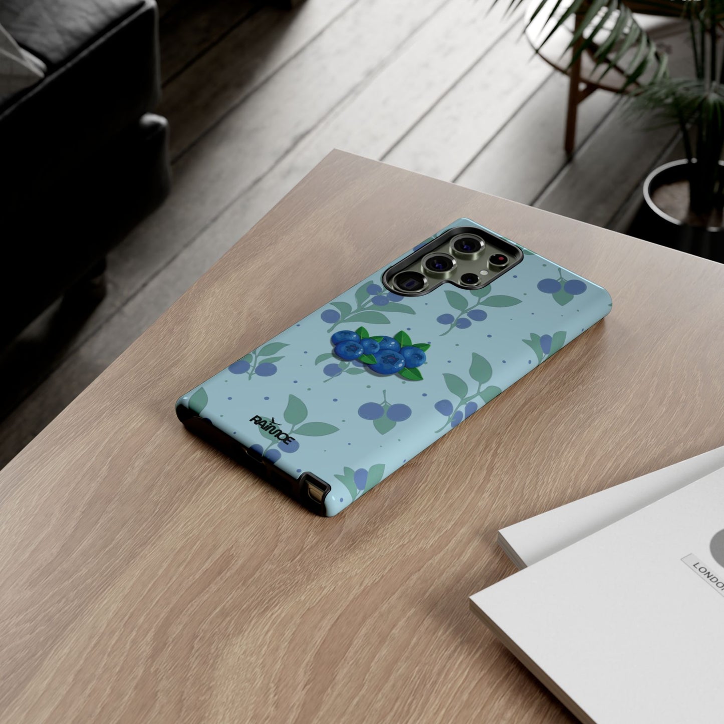 Blueberries Burst - Samsung Galaxy Tough Case (Glossy)
