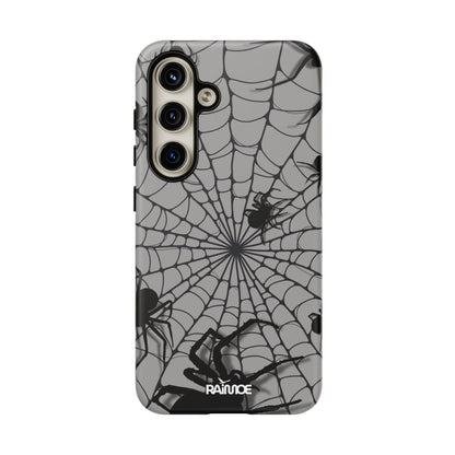Telaraña - Funda resistente mate para Samsung Galaxy