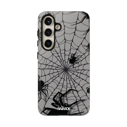 Telaraña - Funda resistente para Samsung Galaxy (brillante)