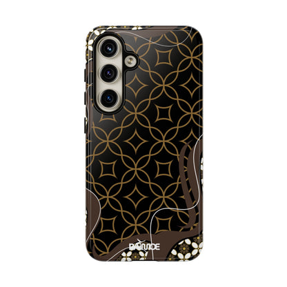 Impresión básica - Funda resistente para Samsung Galaxy (brillante)