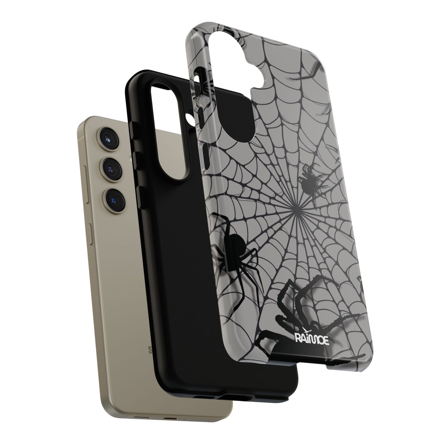 Telaraña - Funda resistente para Samsung Galaxy (brillante)