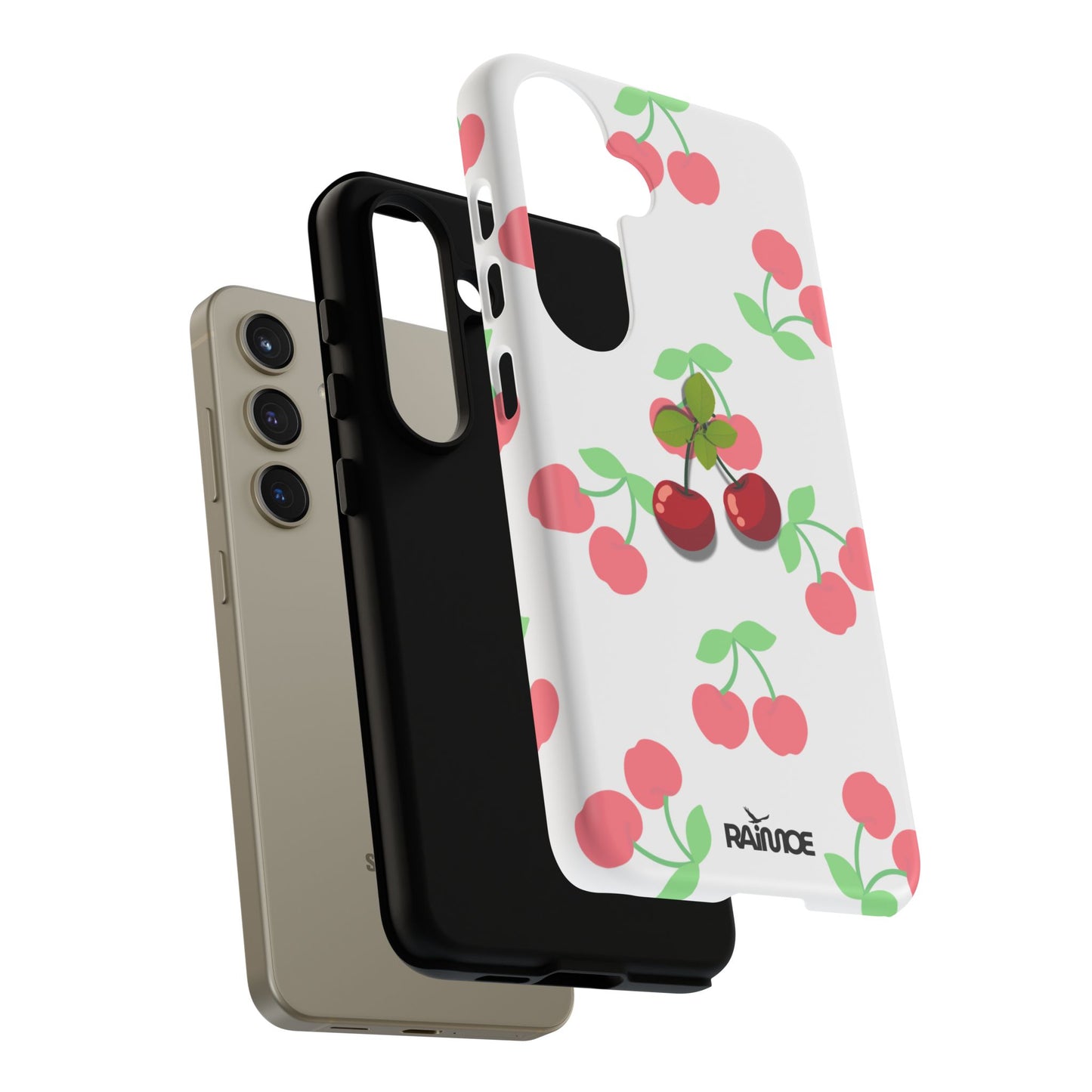Funda resistente Red Cherry para Samsung Galaxy (mate)