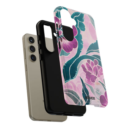 パープルビューティー - Samsung Galaxy タフケース (光沢)