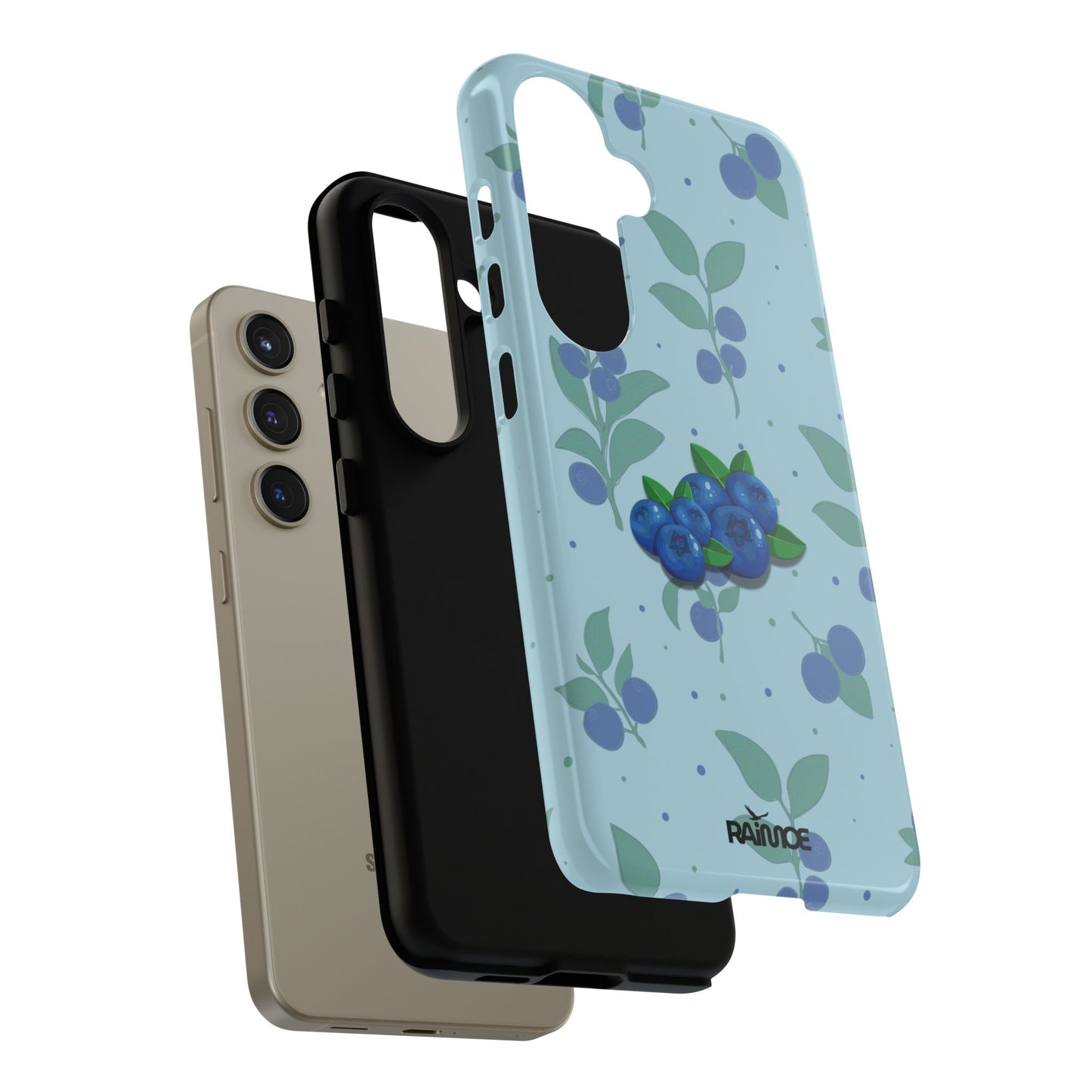 Blueberries Burst - Samsung Galaxy Tough Case (Glossy)