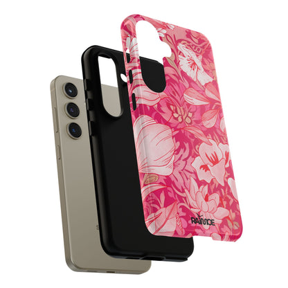 ピンクの女神 - Samsung Galaxy タフケース (光沢)