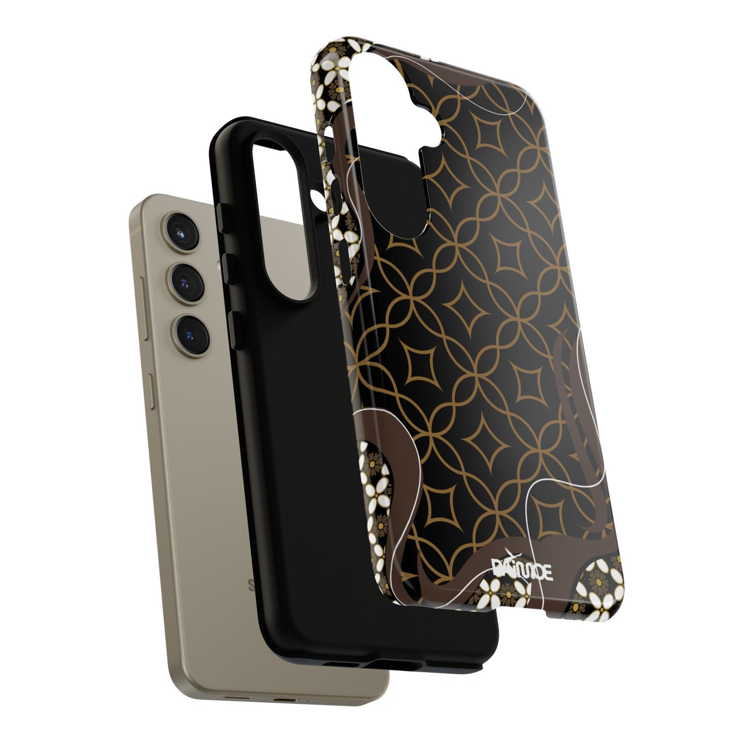 Impresión básica - Funda resistente para Samsung Galaxy (brillante)