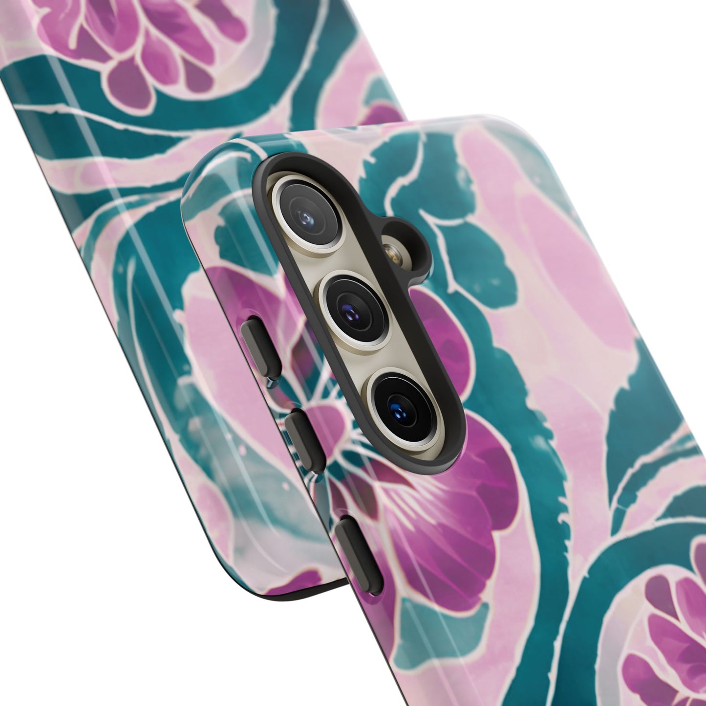 パープルビューティー - Samsung Galaxy タフケース (光沢)