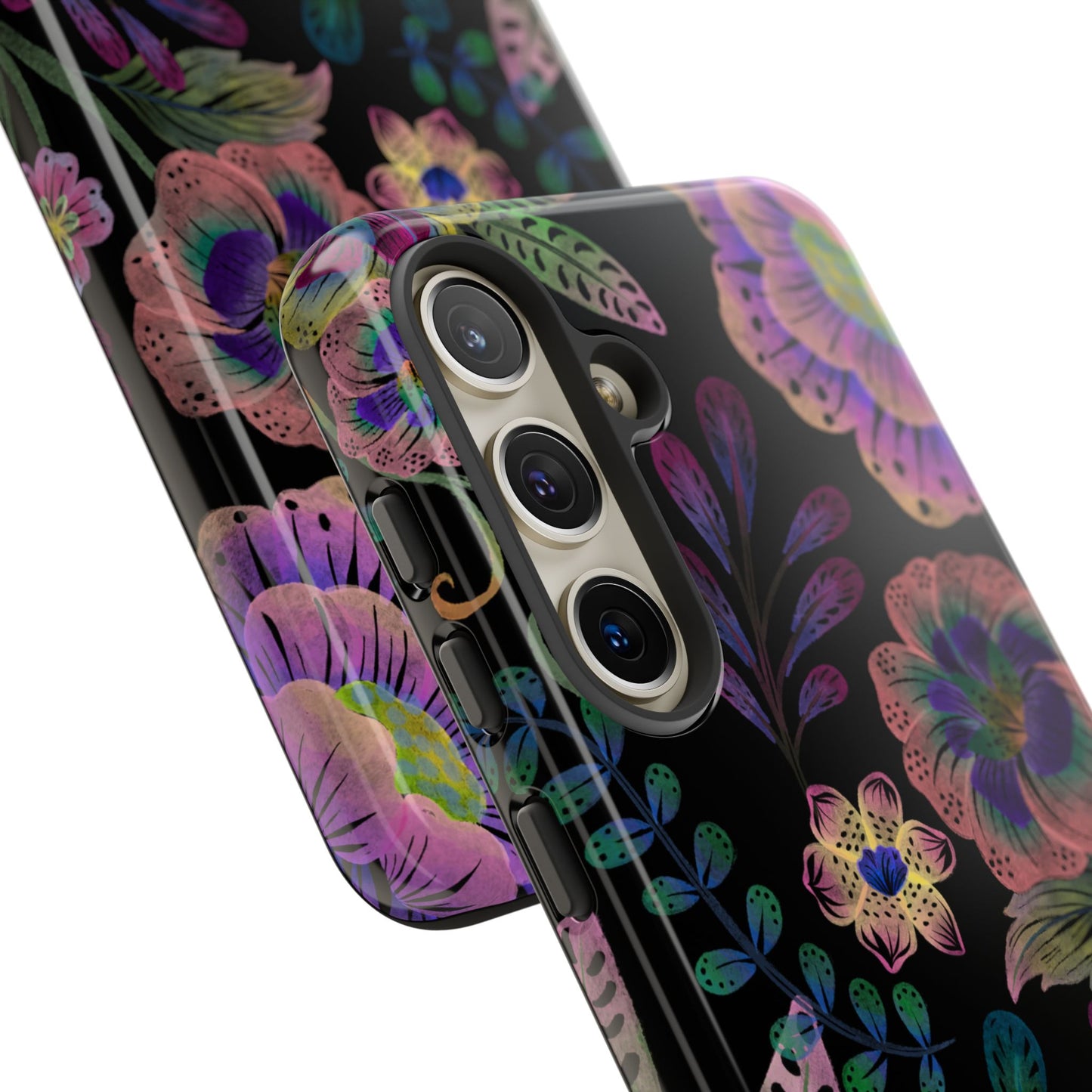 ピンク ルミナ - Samsung Galaxy タフケース (光沢)