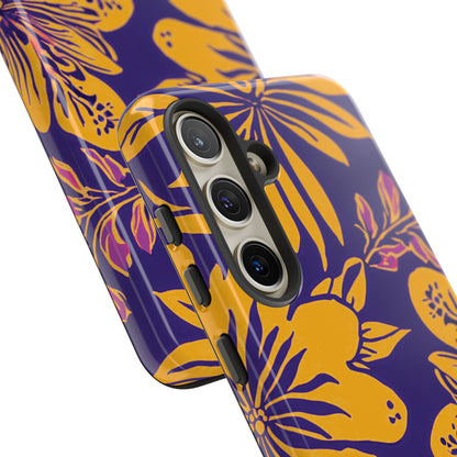 Belleza del Atardecer - Funda Resistente para Samsung Galaxy (Brillante)