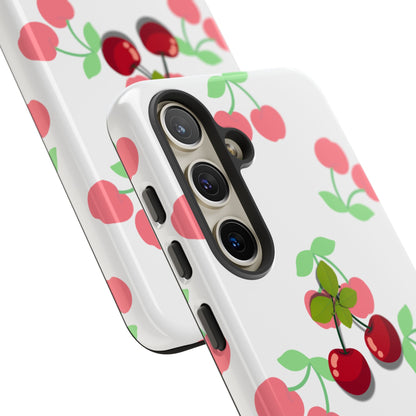 Funda resistente Red Cherry para Samsung Galaxy (brillante)