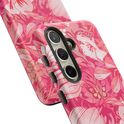 ピンクの女神 - Samsung Galaxy タフケース (マット)