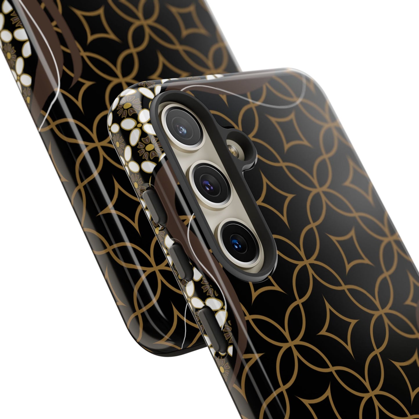 Impresión básica - Funda resistente para Samsung Galaxy (brillante)