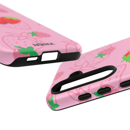 Fresa Jugosa - Funda Resistente para Samsung Galaxy (Mate)