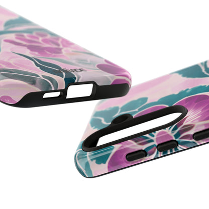 パープルビューティー - Samsung Galaxy タフケース (光沢)