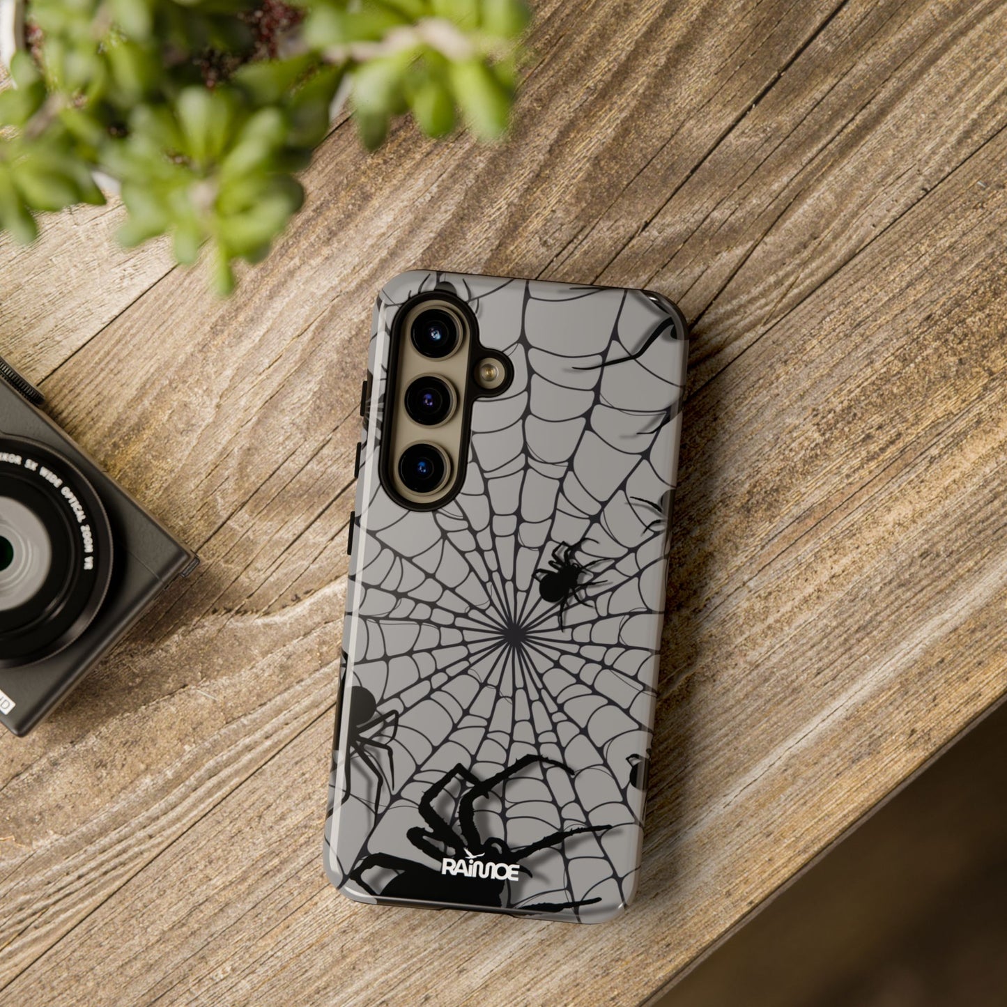 Telaraña - Funda resistente para Samsung Galaxy (brillante)