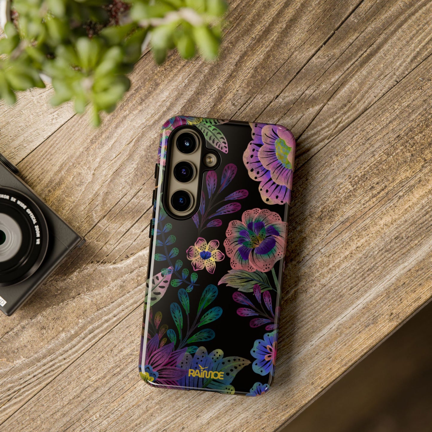 ピンク ルミナ - Samsung Galaxy タフケース (光沢)