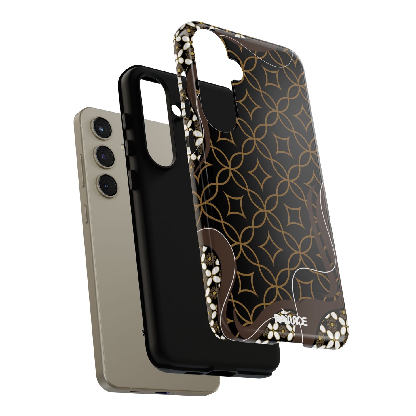 Impresión básica - Funda resistente para Samsung Galaxy (brillante)