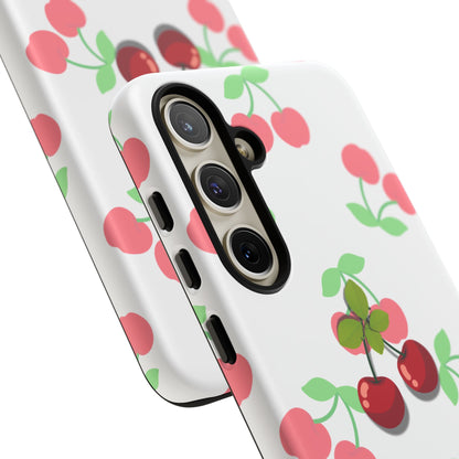 Funda resistente Red Cherry para Samsung Galaxy (mate)
