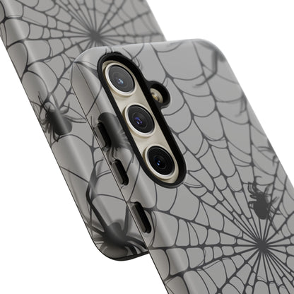 Telaraña - Funda resistente mate para Samsung Galaxy