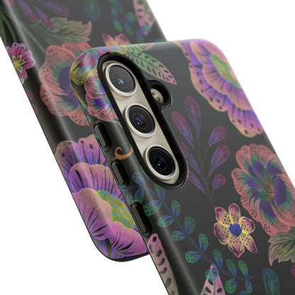 ピンク ルミナ - Samsung Galaxy タフケース (マット)