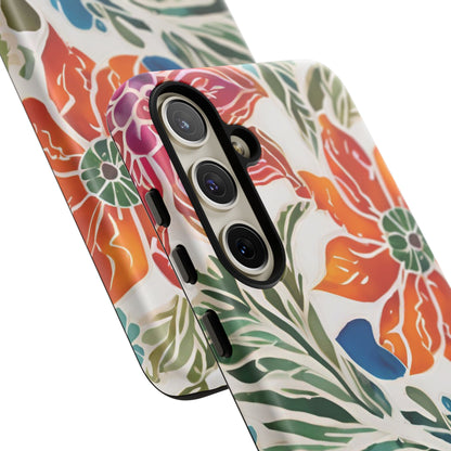 Primavera - Funda resistente mate para Samsung Galaxy
