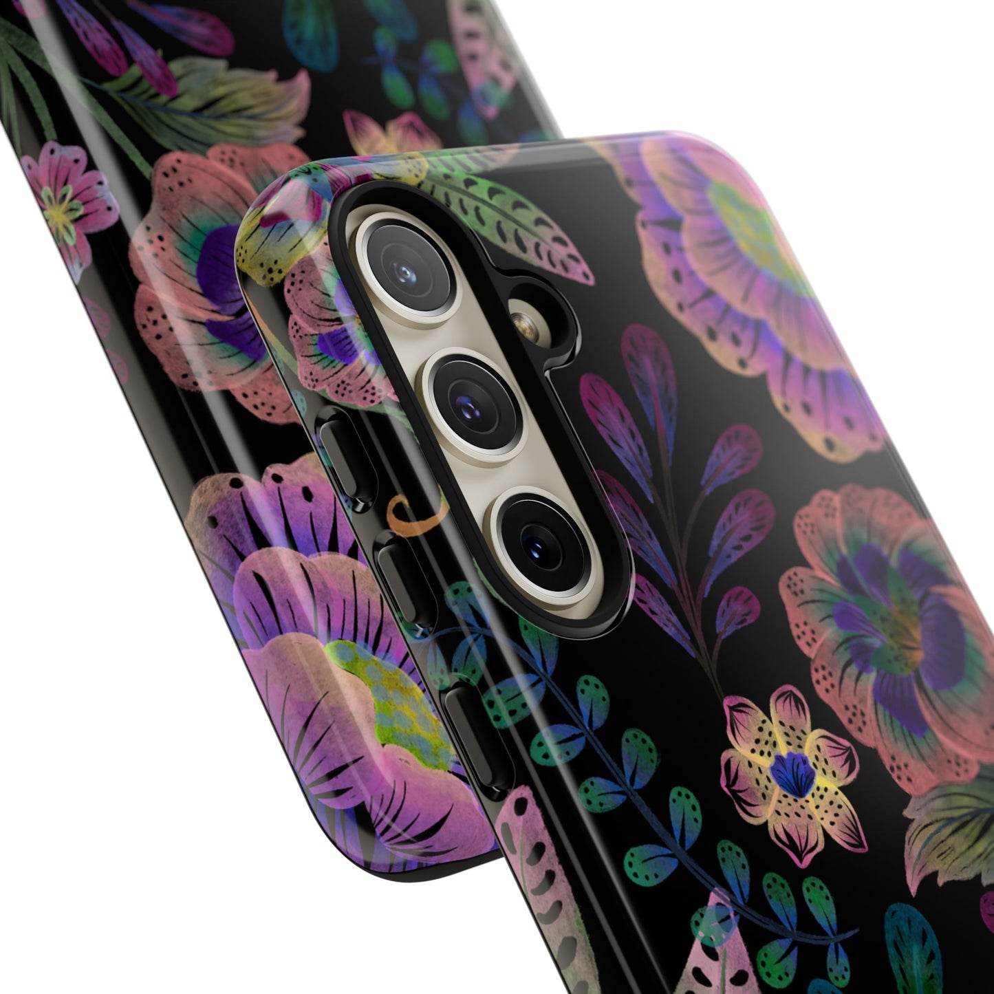 ピンク ルミナ - Samsung Galaxy タフケース (光沢)