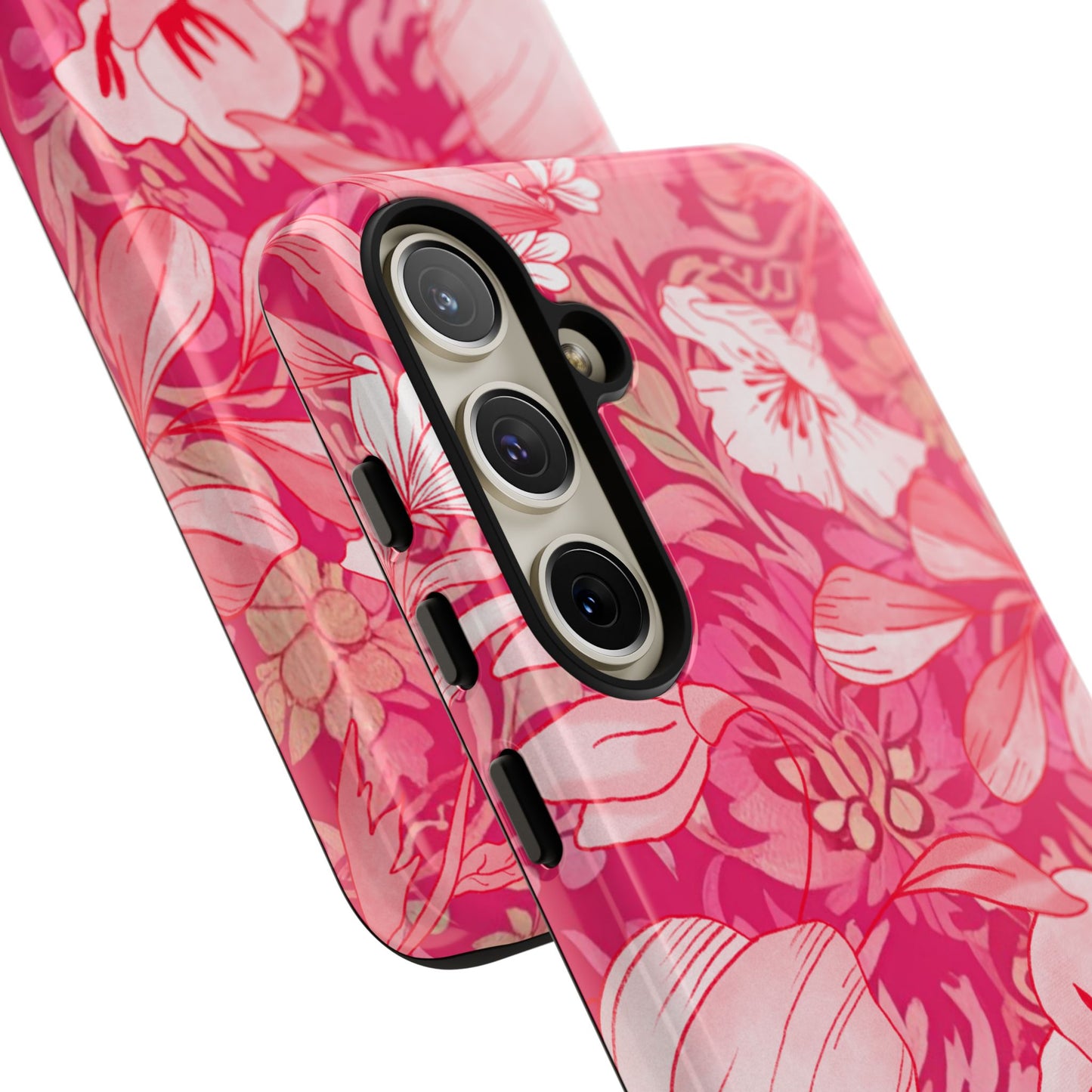 ピンクの女神 - Samsung Galaxy タフケース (光沢)