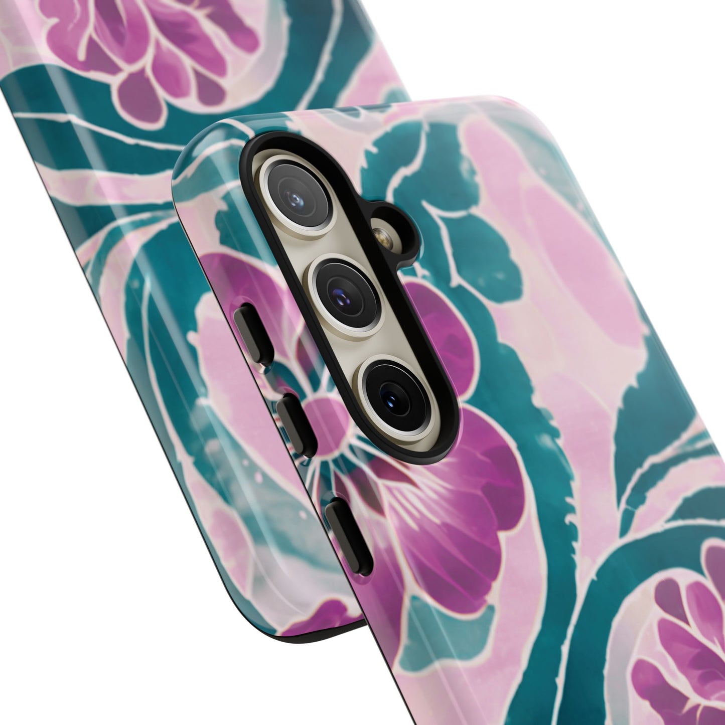 パープルビューティー - Samsung Galaxy タフケース (光沢)