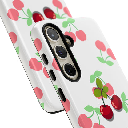 Funda resistente Red Cherry para Samsung Galaxy (brillante)