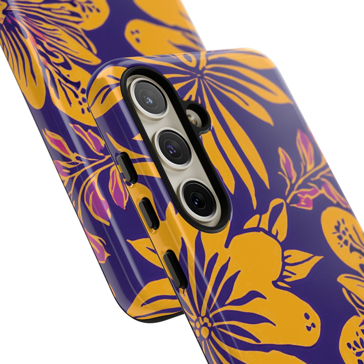 Belleza del Atardecer - Funda Resistente para Samsung Galaxy (Brillante)