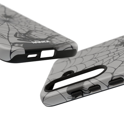 Telaraña - Funda resistente mate para Samsung Galaxy