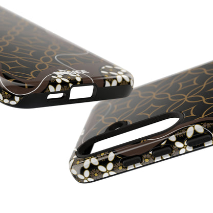 Impresión básica - Funda resistente para Samsung Galaxy (brillante)