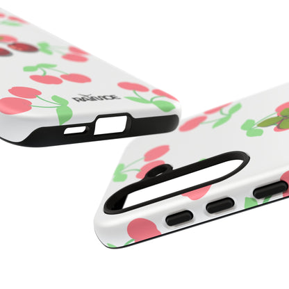 Funda resistente Red Cherry para Samsung Galaxy (mate)