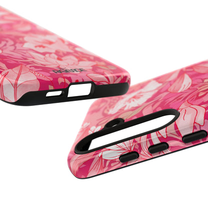 ピンクの女神 - Samsung Galaxy タフケース (光沢)