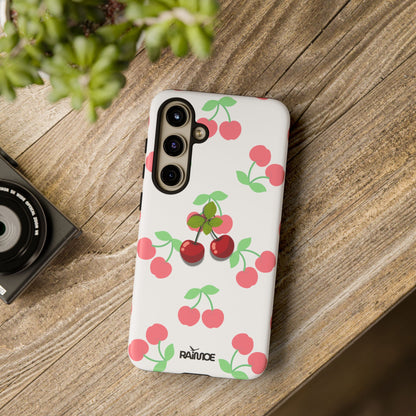 Funda resistente Red Cherry para Samsung Galaxy (mate)
