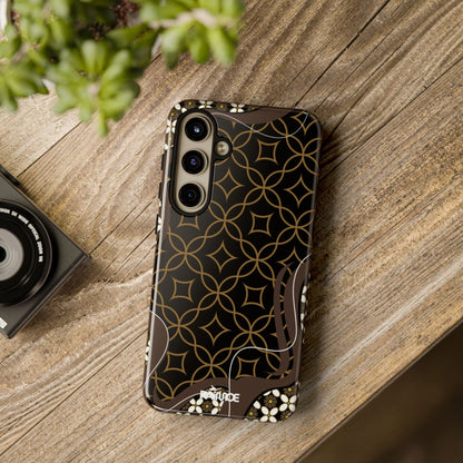 Impresión básica - Funda resistente para Samsung Galaxy (brillante)