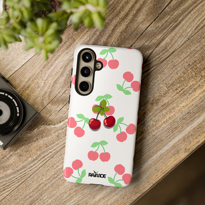 Funda resistente Red Cherry para Samsung Galaxy (brillante)