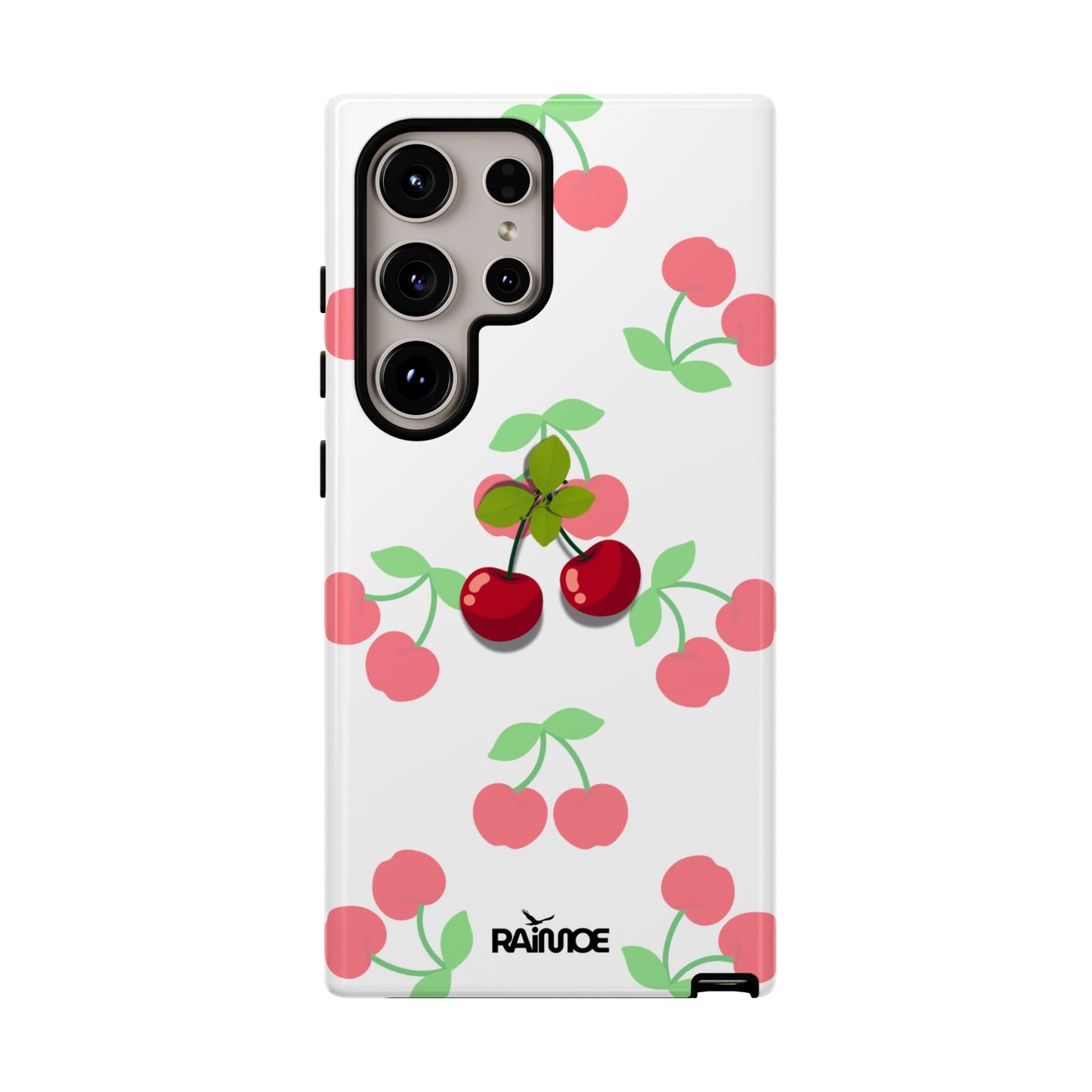 Funda resistente Red Cherry para Samsung Galaxy (brillante)