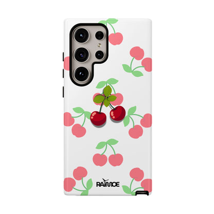 Funda resistente Red Cherry para Samsung Galaxy (brillante)