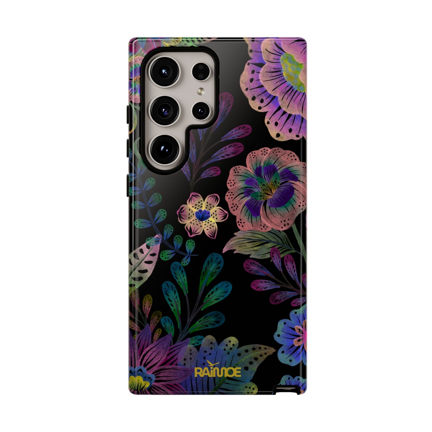 ピンク ルミナ - Samsung Galaxy タフケース (光沢)