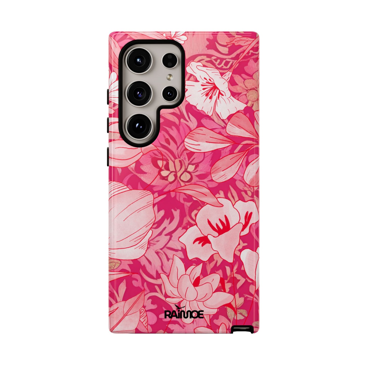 ピンクの女神 - Samsung Galaxy タフケース (光沢)